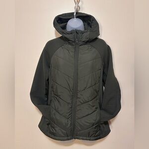 H&M Dark Green Puffer Jacket